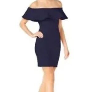 GUESS Navy Blue TORI Bodycon Dress